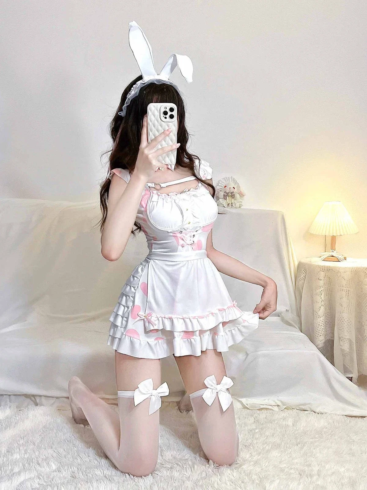 C-28 Cute Cow Maid Set - Sexy Cosplay Lingerie