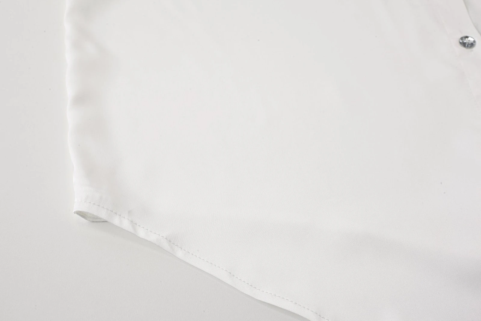 S-9 Ethereal Draped Satin Nightgown with Button-Down Over-sized Shirt - Image 16